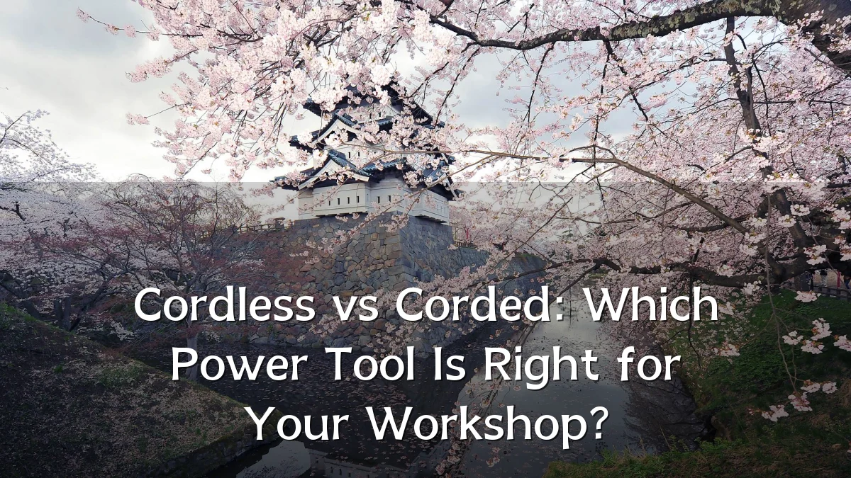Cordless vs Corded: Which Power Tool Is Right for Your Workshop?