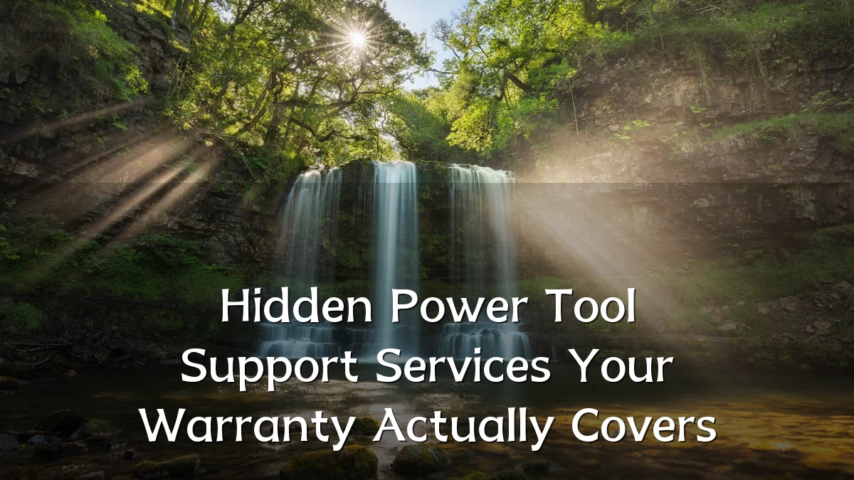 Hidden Power Tool Support Services Your Warranty Actually Covers