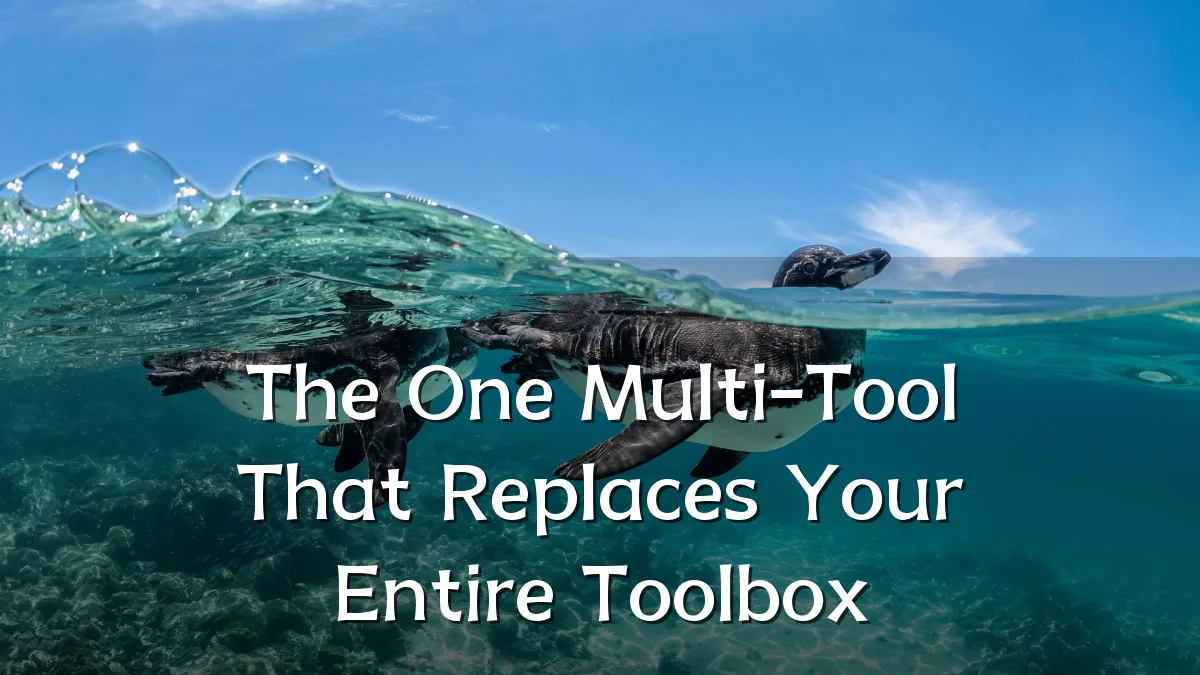 The One Multi-Tool That Replaces Your Entire Toolbox