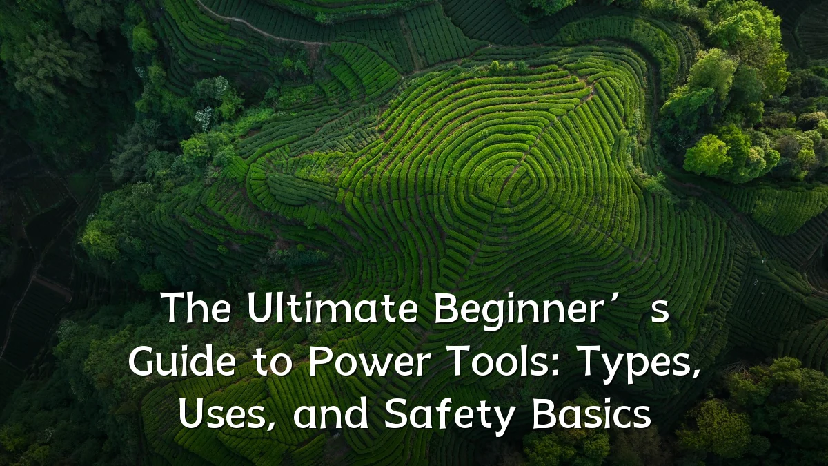 The Ultimate Beginner’s Guide to Power Tools: Types, Uses, and Safety Basics