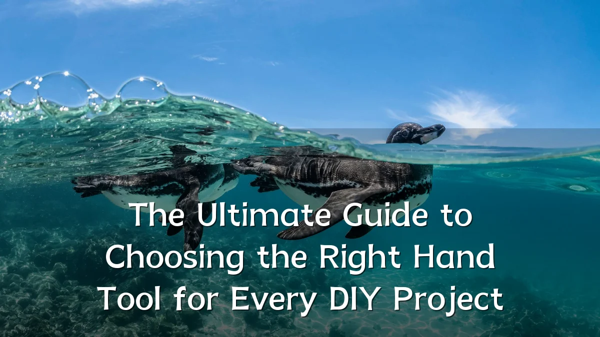 The Ultimate Guide to Choosing the Right Hand Tool for Every DIY Project