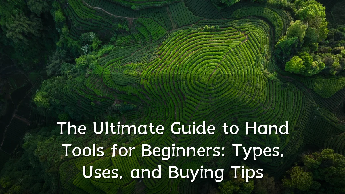 The Ultimate Guide to Hand Tools for Beginners: Types, Uses, and Buying Tips