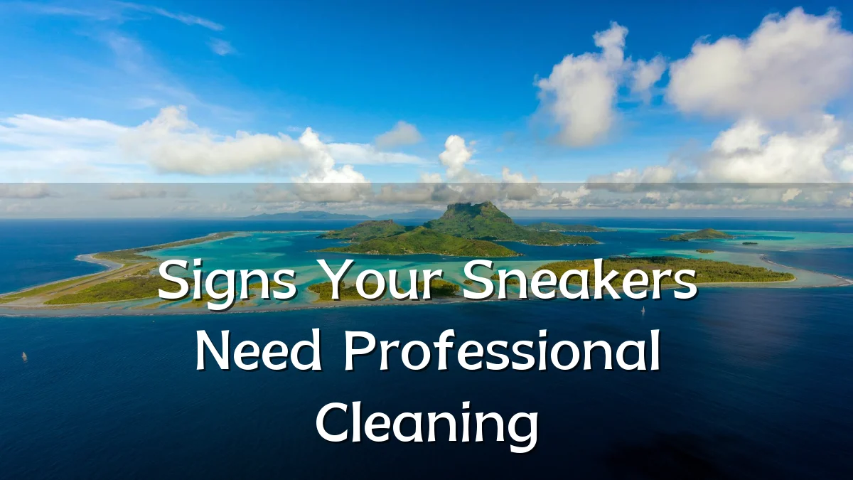 Signs Your Sneakers Need Professional Cleaning
