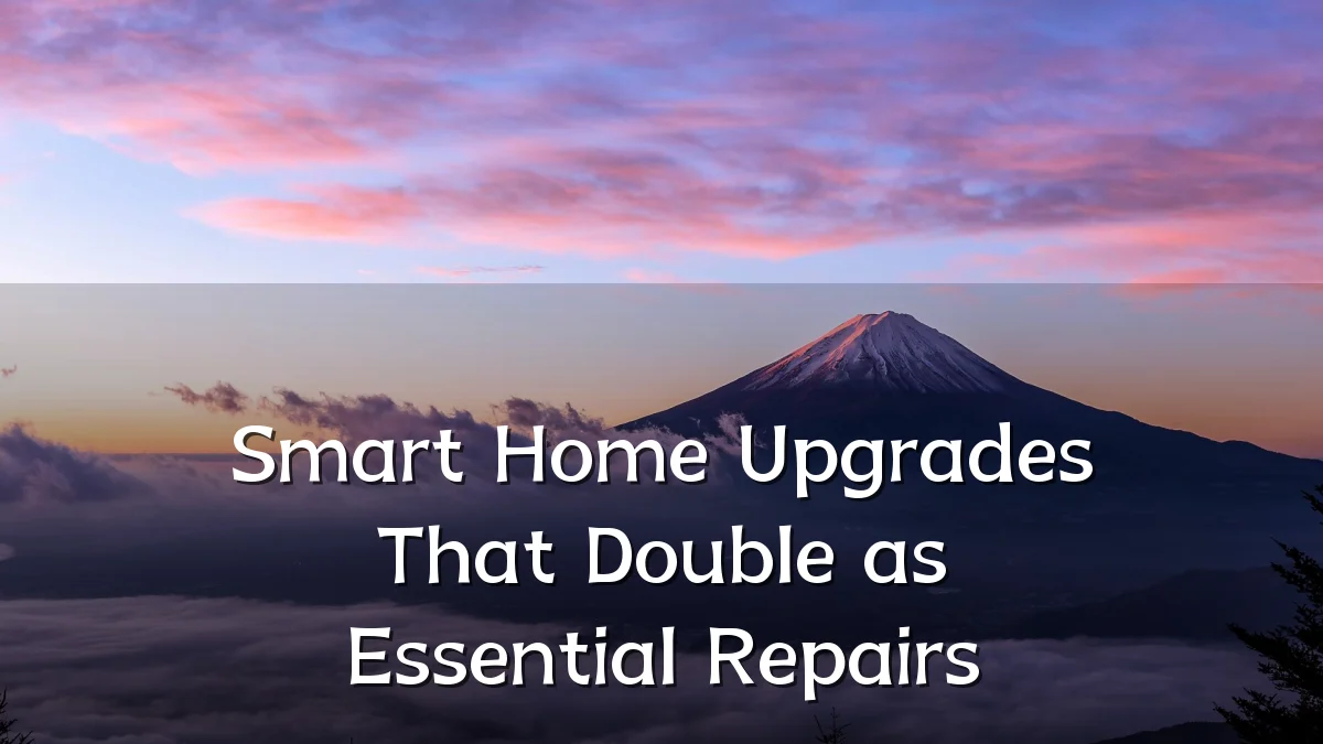 Smart Home Upgrades That Double as Essential Repairs