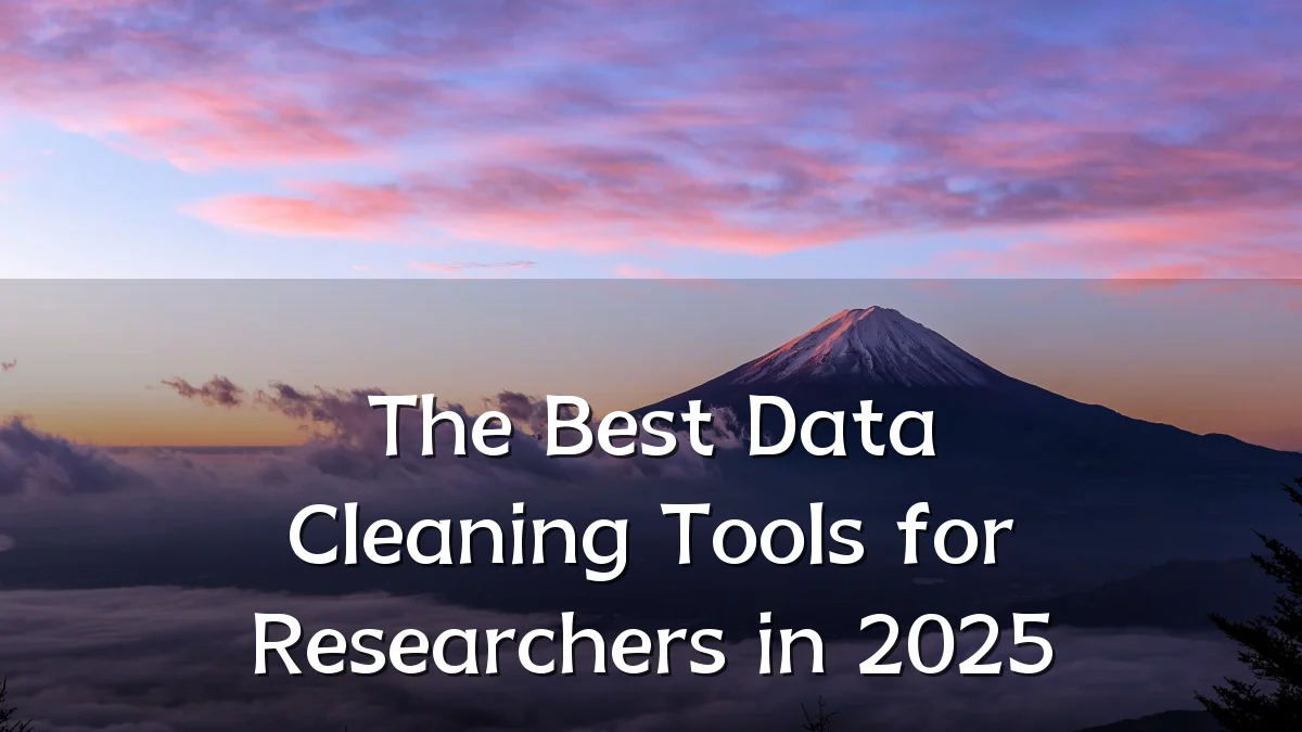 The Best Data Cleaning Tools for Researchers in 2025