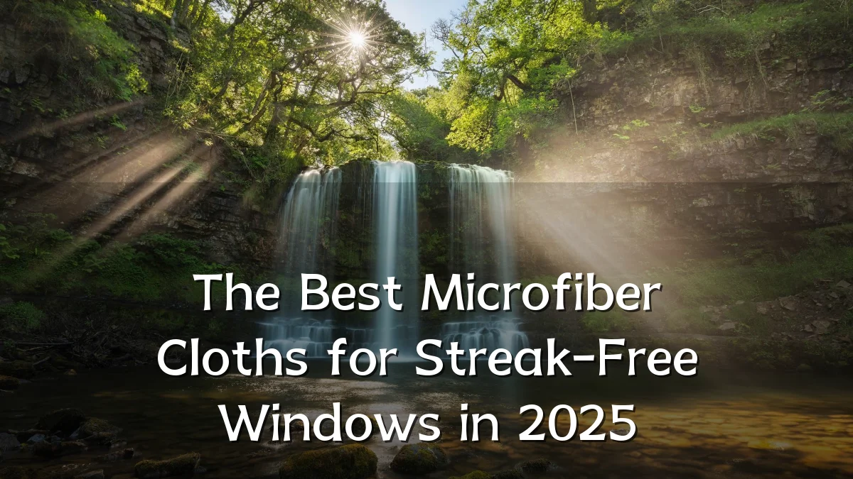 The Best Microfiber Cloths for Streak-Free Windows in 2025