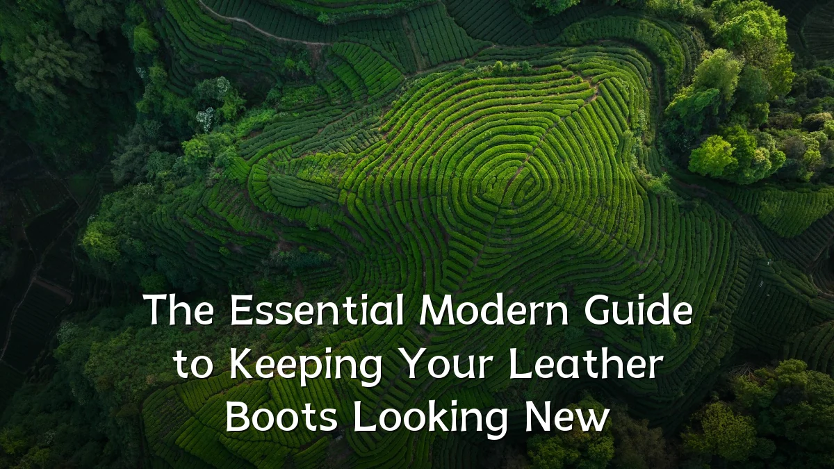 The Essential Modern Guide to Keeping Your Leather Boots Looking New