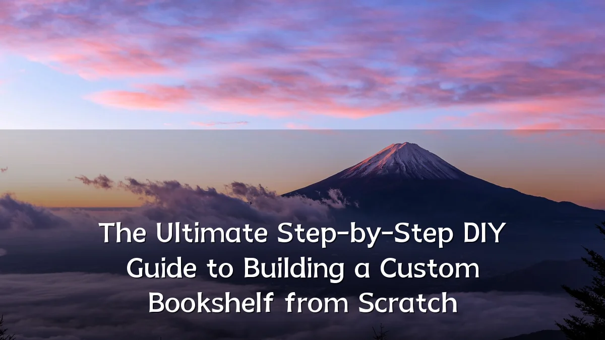 The Ultimate Step-by-Step DIY Guide to Building a Custom Bookshelf from Scratch
