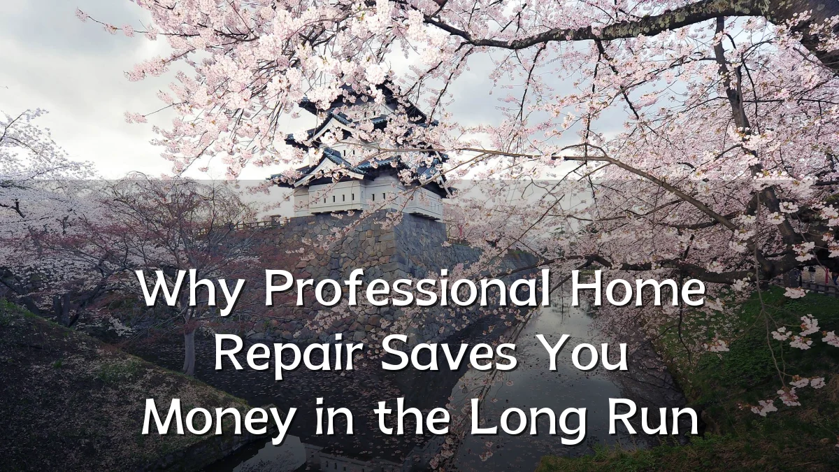 Why Professional Home Repair Saves You Money in the Long Run